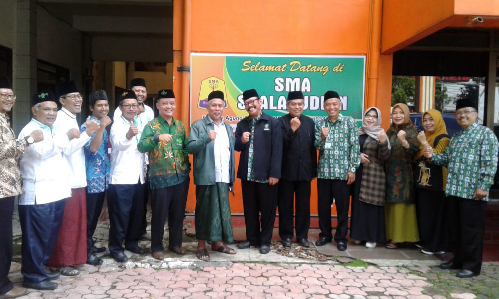 UAMNU Secara Resmi dibuka, KH Marzuki Mustamar Kunjungi SMK Maarif NU di Kota Malang