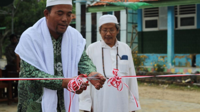 Sako LP Maarif NU Camplong Sampang Gelar Giat Santri Nusantara 2021
